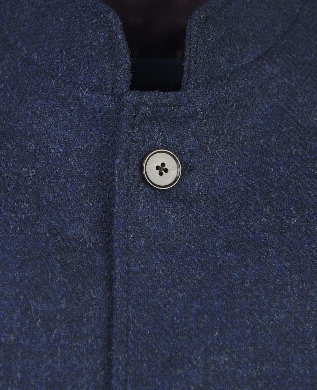 Magee Cavan Gilet - Donegal Tweed, Blue Herringbone