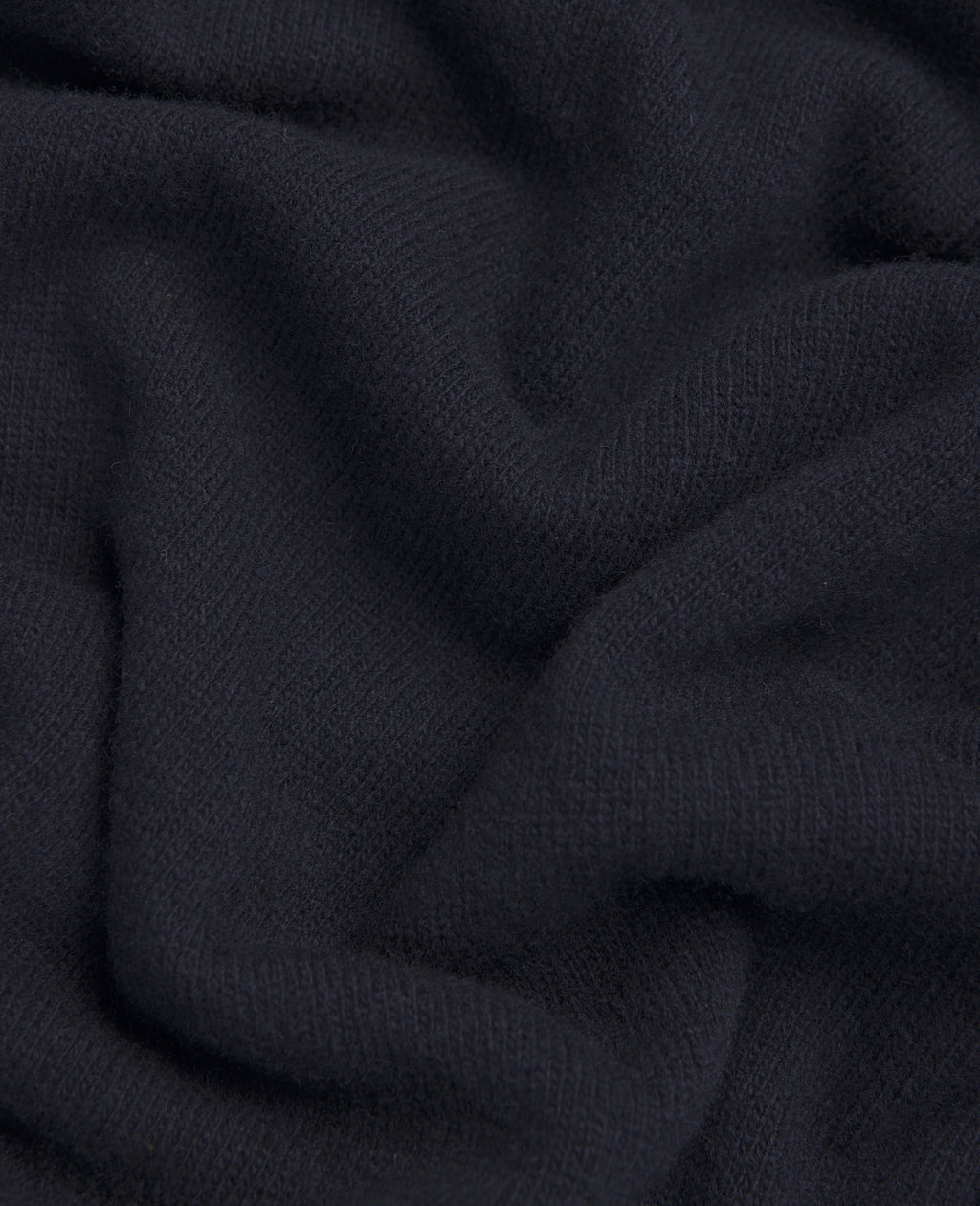 Magee Lunnaigh Lambswool 1/4 Zip Jumper in Navy