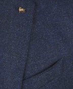 Magee Liffey Tweed Blazer in Blue Herringbone