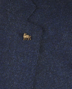 Liffey Tweed Blazer in Blue Herringbone