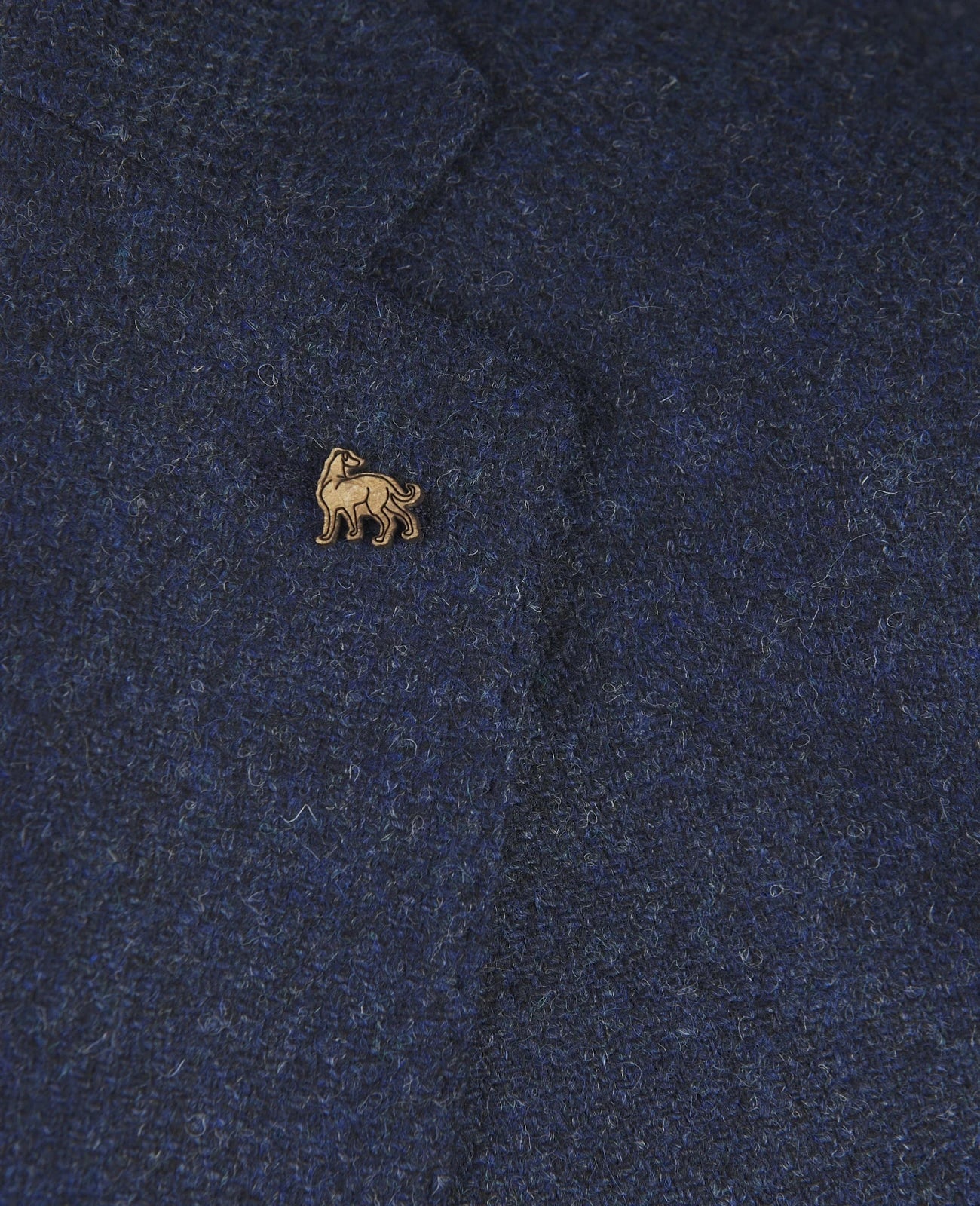 Liffey Tweed Blazer in Blue Herringbone