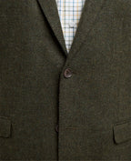 Magee Ennis Blazer in Moss Herringbone
