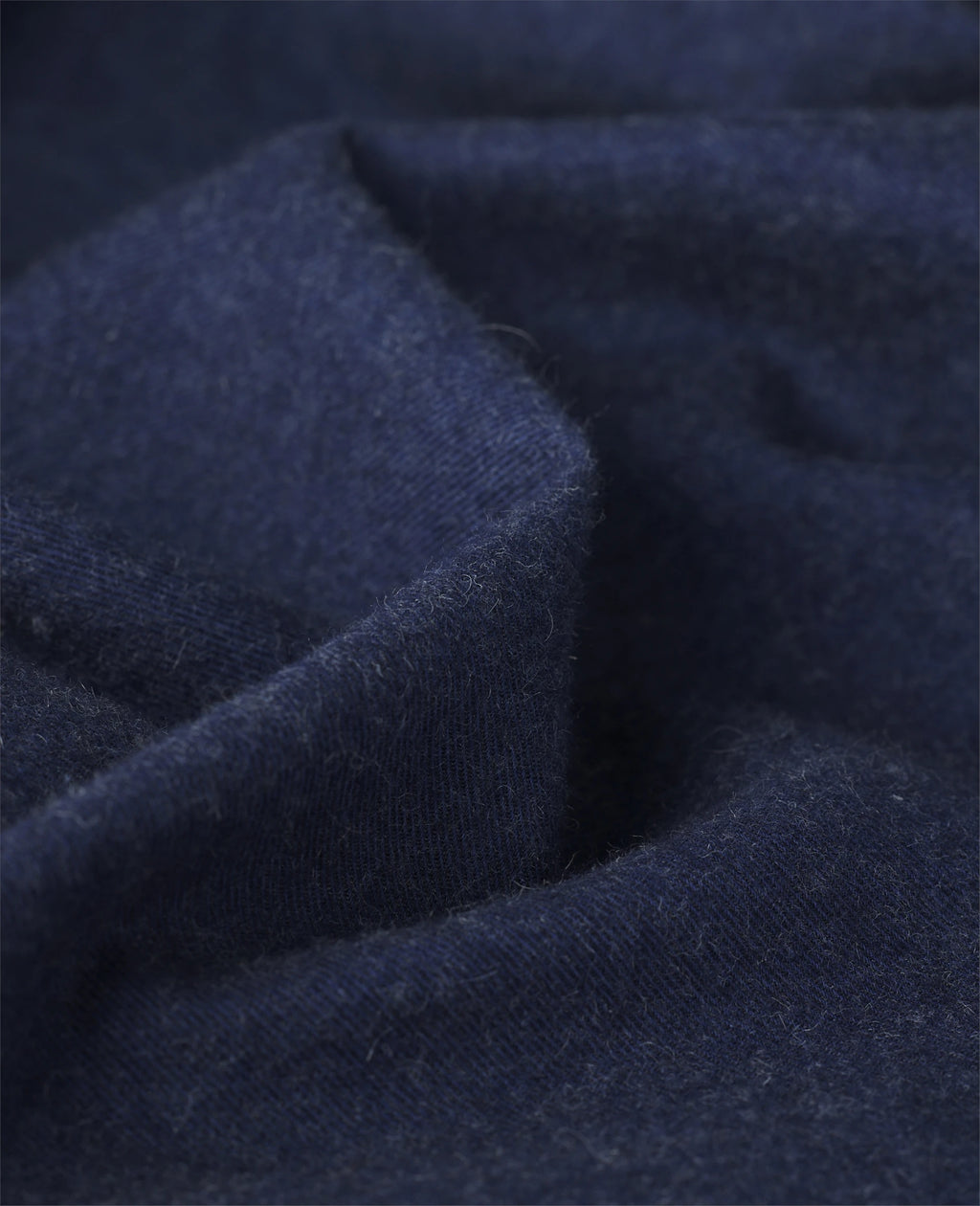 Dunross Cotton Shirt in Navy Dunross Cotton Shirt in Navy