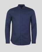 Magee Dunross Cotton Shirt in Navy