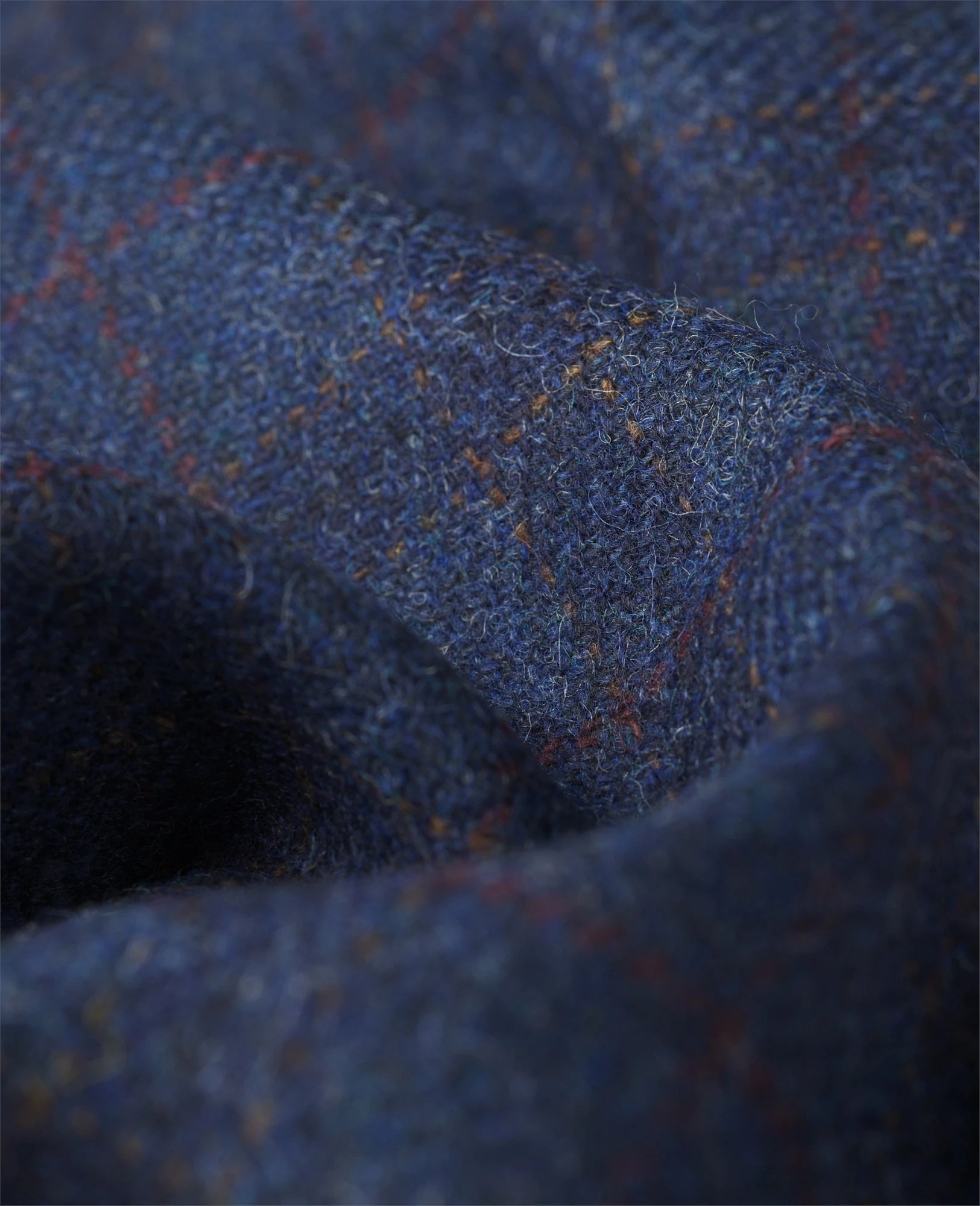 Ennis Tweed Blazer in Blue Check