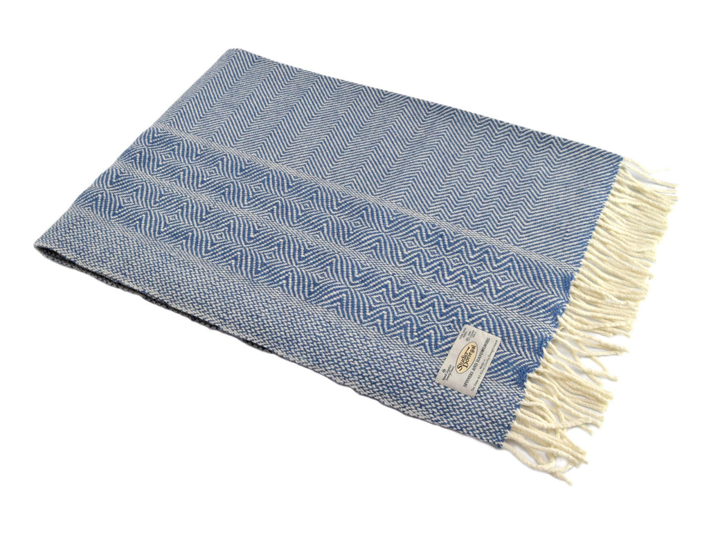 Studio Donegal Undulating Twill Throw - Multiple Colours