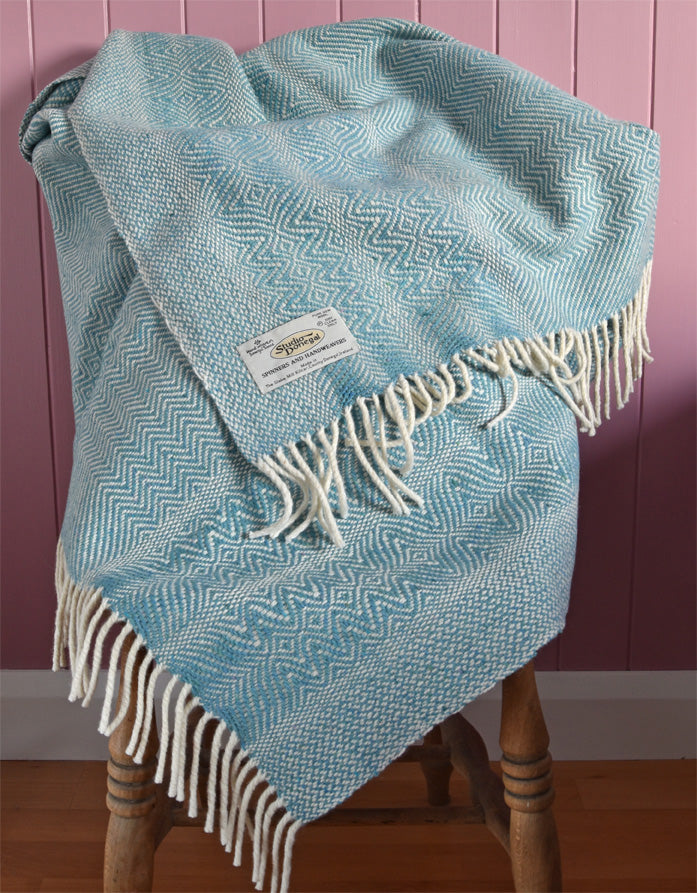 Studio Donegal Undulating Twill Throw - Multiple Colours