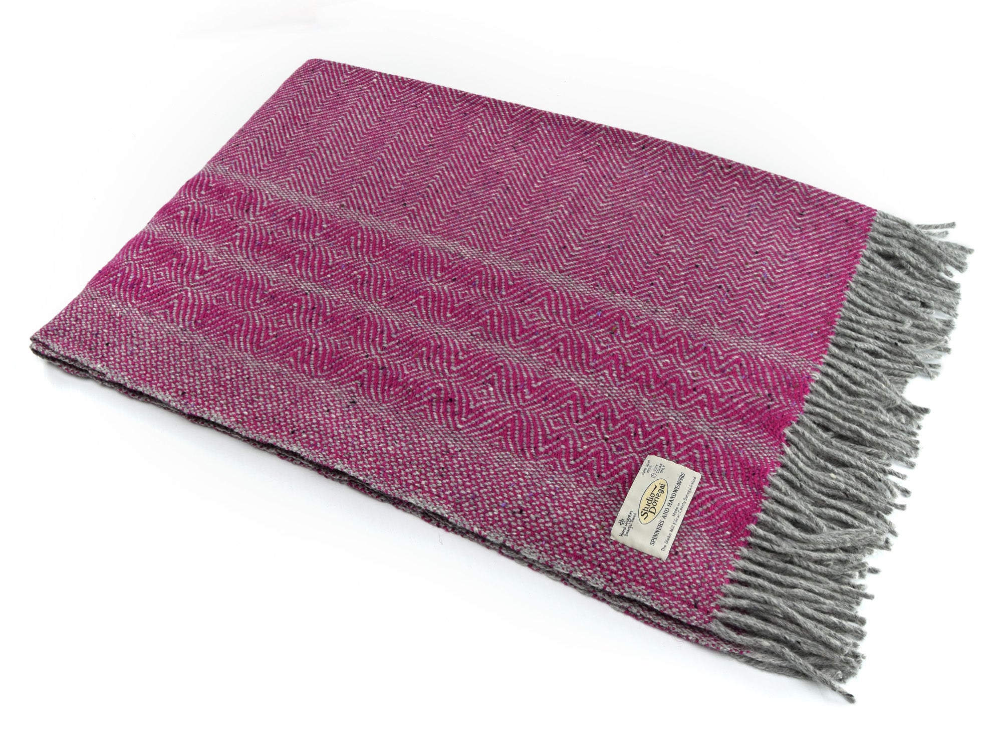 Studio Donegal Undulating Twill Throw - Multiple Colours