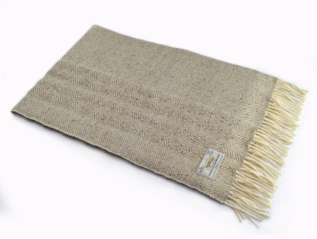 Studio Donegal Undulating Twill Throw - Multiple Colours