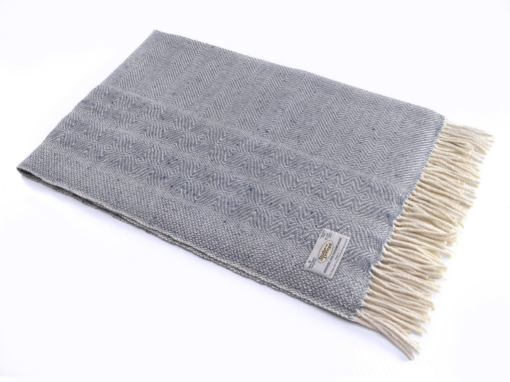 Studio Donegal Undulating Twill Throw - Multiple Colours