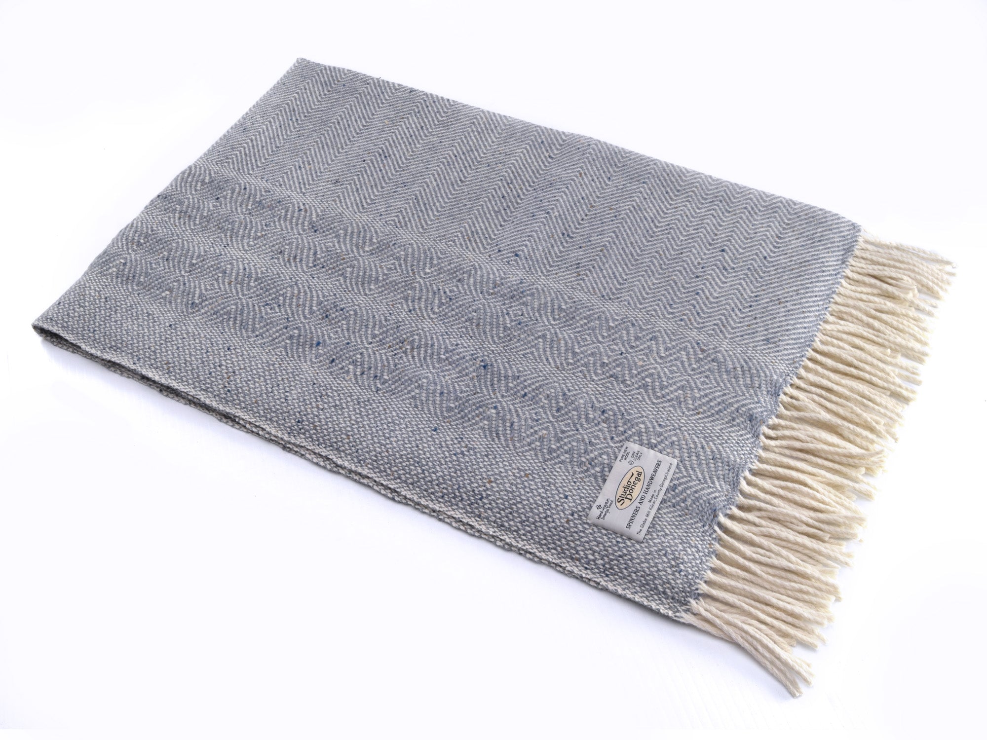Studio Donegal Undulating Twill Throw - Multiple Colours