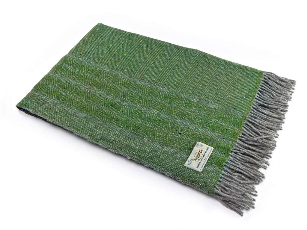Studio Donegal Undulating Twill Throw - Multiple Colours