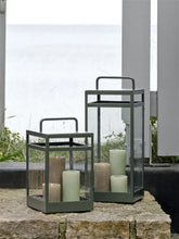 Load image into Gallery viewer, Pure Nordic Lantern MISTY OLIVE
