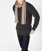 Irelands Eye Luxe Ribbed Scarf