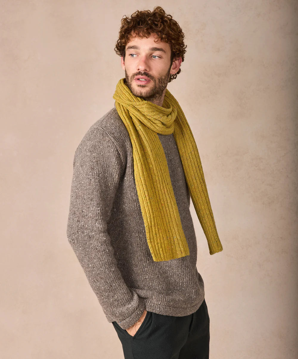 Irelands Eye Luxe Ribbed Scarf