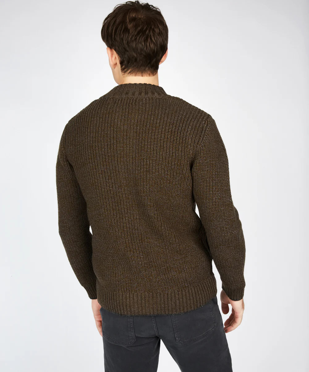 Irelands Eye Rockbrook Cardigan - Forest Marl