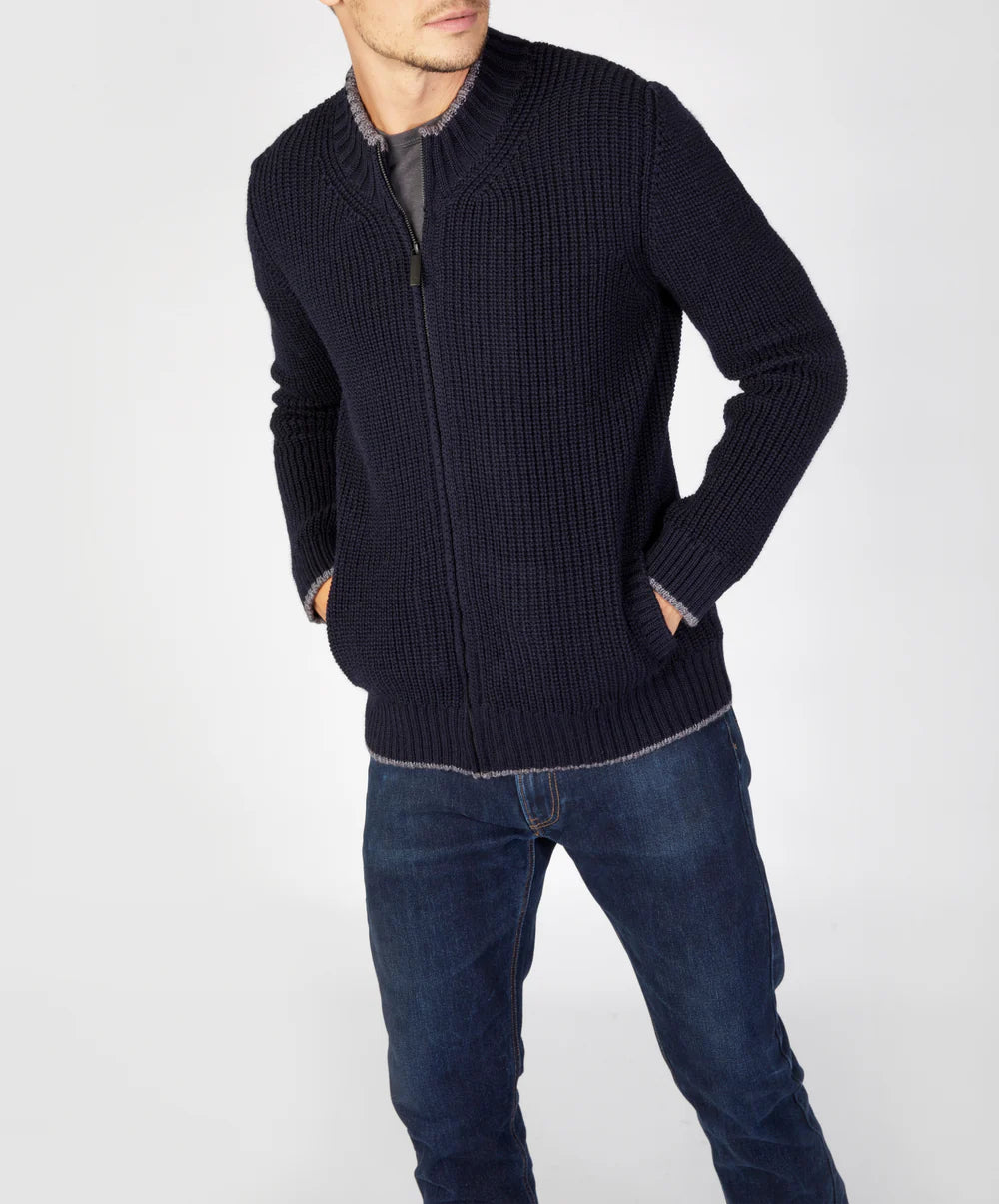 Irelands Eye Rockbrook Cardigan - Navy