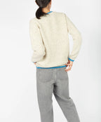 Irelands Eye Slaney Crew Neck Sweater - Chalkstone