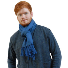 Load image into Gallery viewer, Tweed Waistcoat Blue Fleck