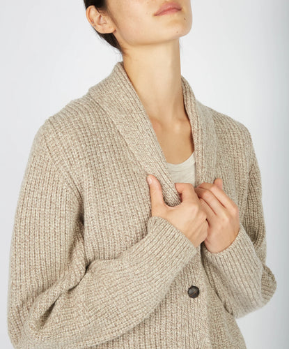 Robin Shawl Cardigan Eggshell