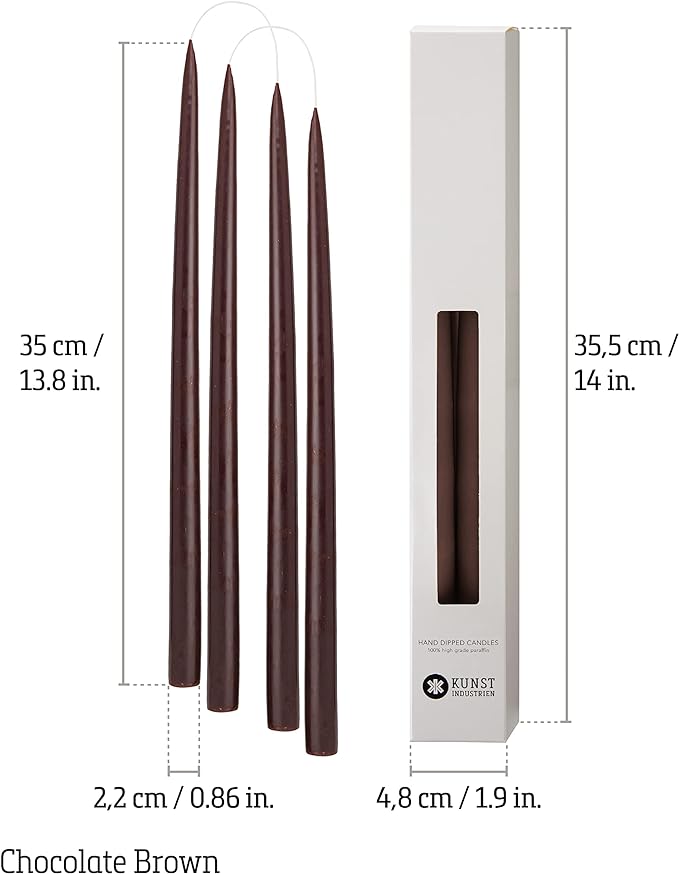Kunstindustrien - Hand Dipped Taper Candles