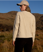 Fisherman Out Of Ireland, Aran Harp Stitch Jumper