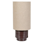 Burgundy Table Lamp