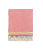 Foxford Inishcrone Cashmere & Lambswool Throw – Terracotta