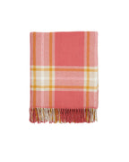 Foxford Macha Cashmere & Lambswool Throw – Terracotta