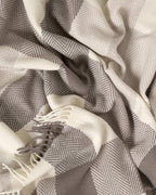 Foxford Finn Cashmere and Lambswool Throw - Natural