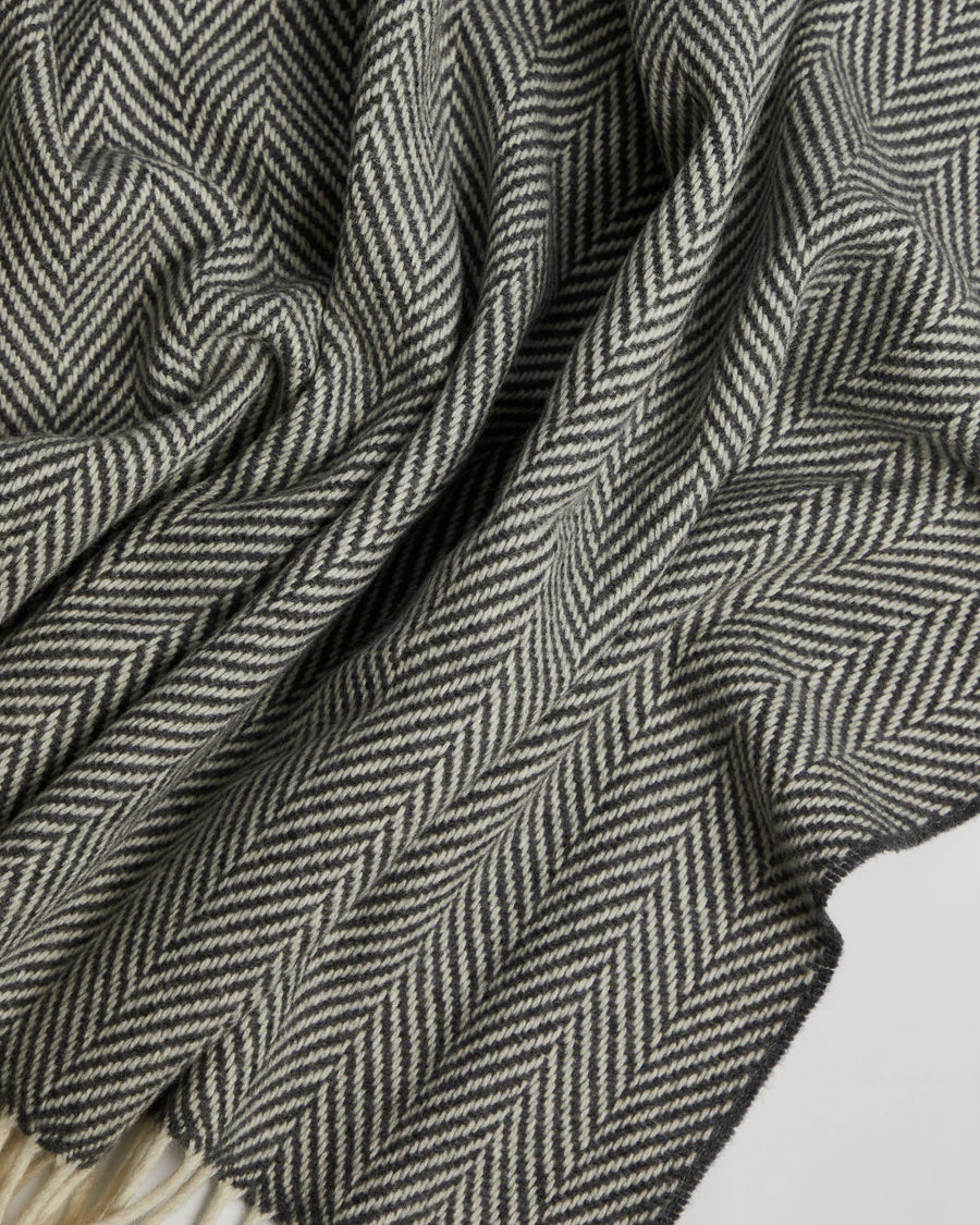 Foxford Belleek Cashmere and Lambswool Throw