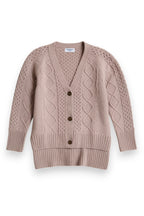 Elaine Madigan Grá Mo Chroí Cashmere Aran Cardigan