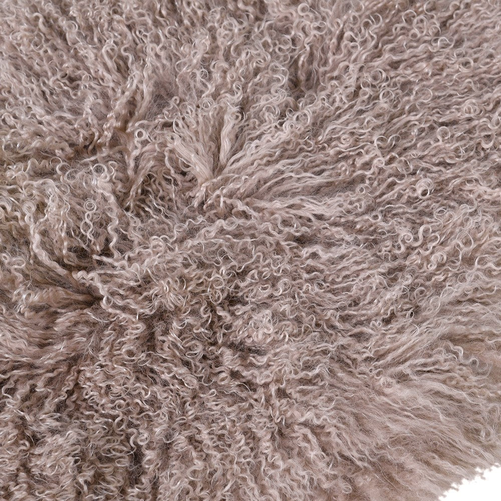 Camel Tibetan Sheepskin Rug