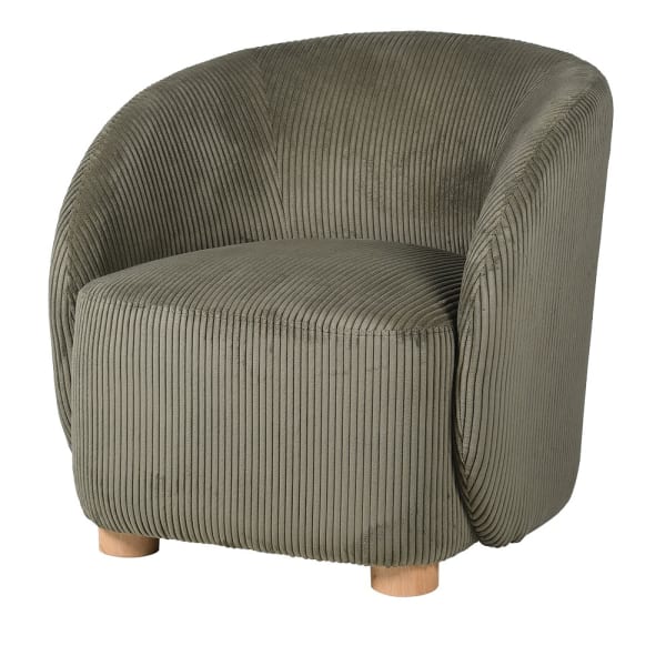 Lincoln Corduroy Accent Chair