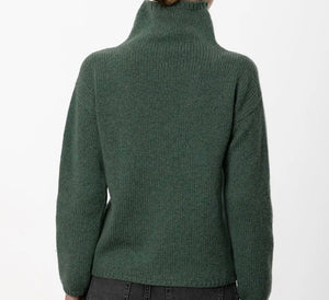 Slouchy Funnel Neck Jumper