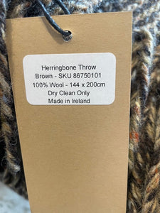 Herringbone Throw