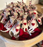 Festive Fabric Sitting Mouse