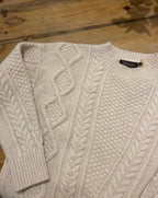 Fisherman Out Of Ireland, Aran Harp Stitch Jumper