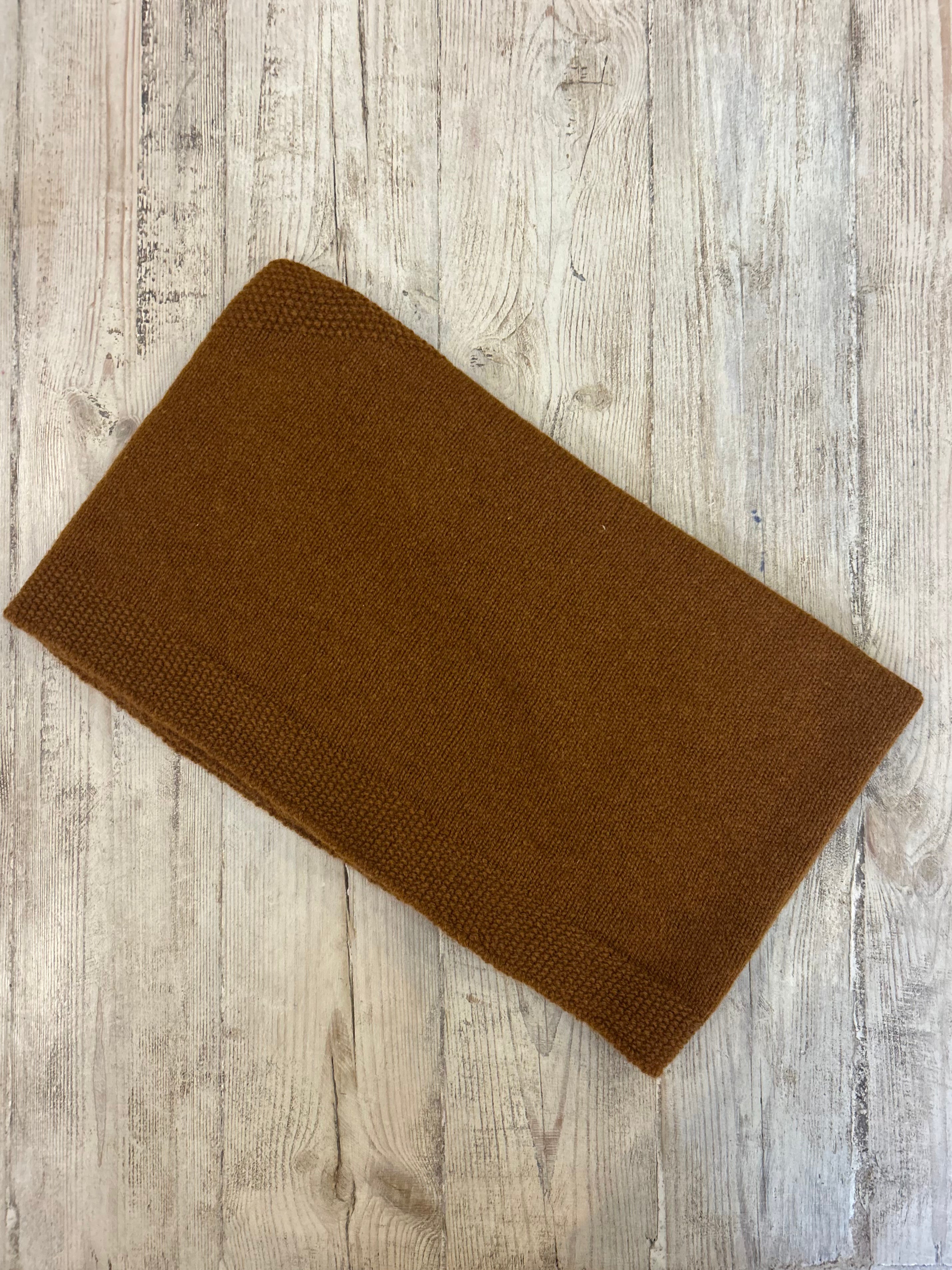 Fisherman Out Of Ireland Triangle Lambswool Scarf - Multiple Colours