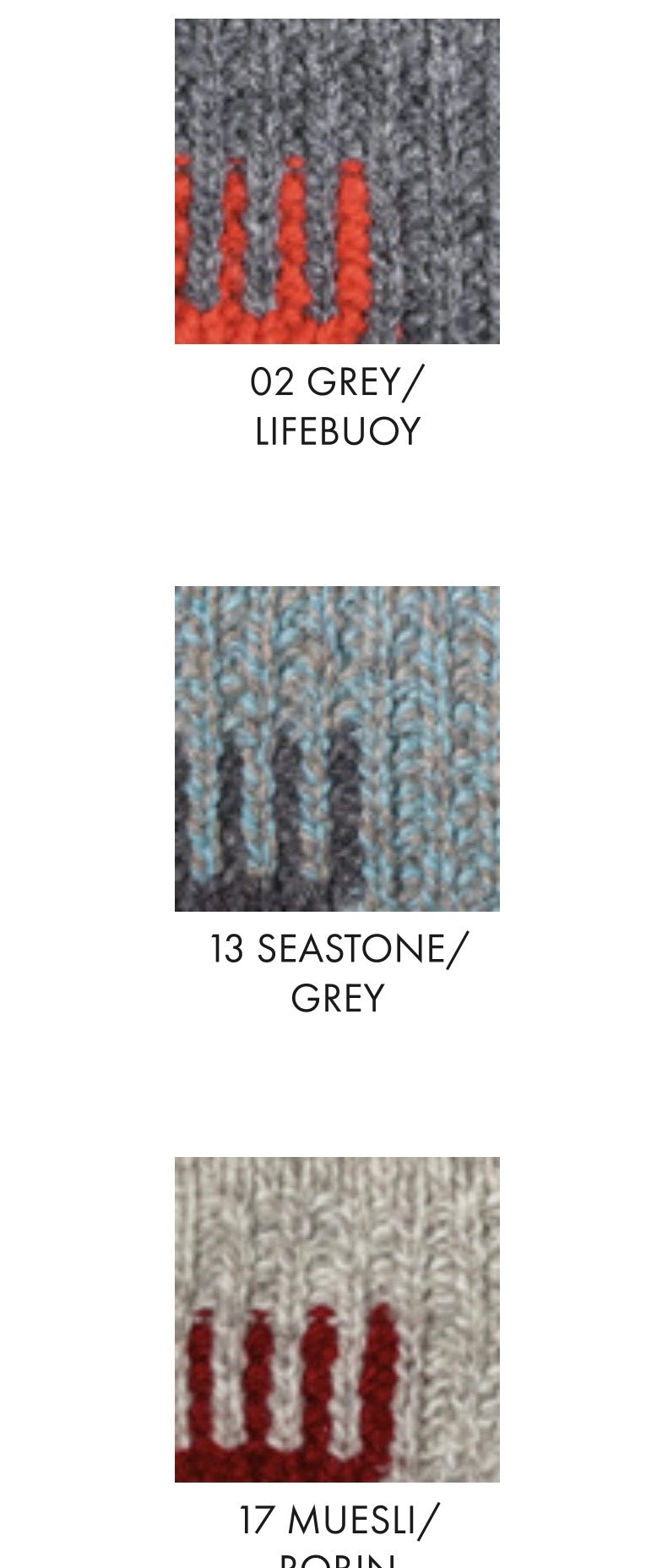 Fisherman out of Ireland - Crew neck with Blanket Stitch