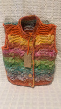 Load image into Gallery viewer, Hand Knitted Waist Cardi