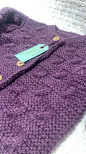 Load image into Gallery viewer, Hand Knitted Cardi - Heather