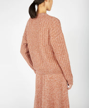 Load image into Gallery viewer, Corbin Cable Crew Neck Cedar Marl