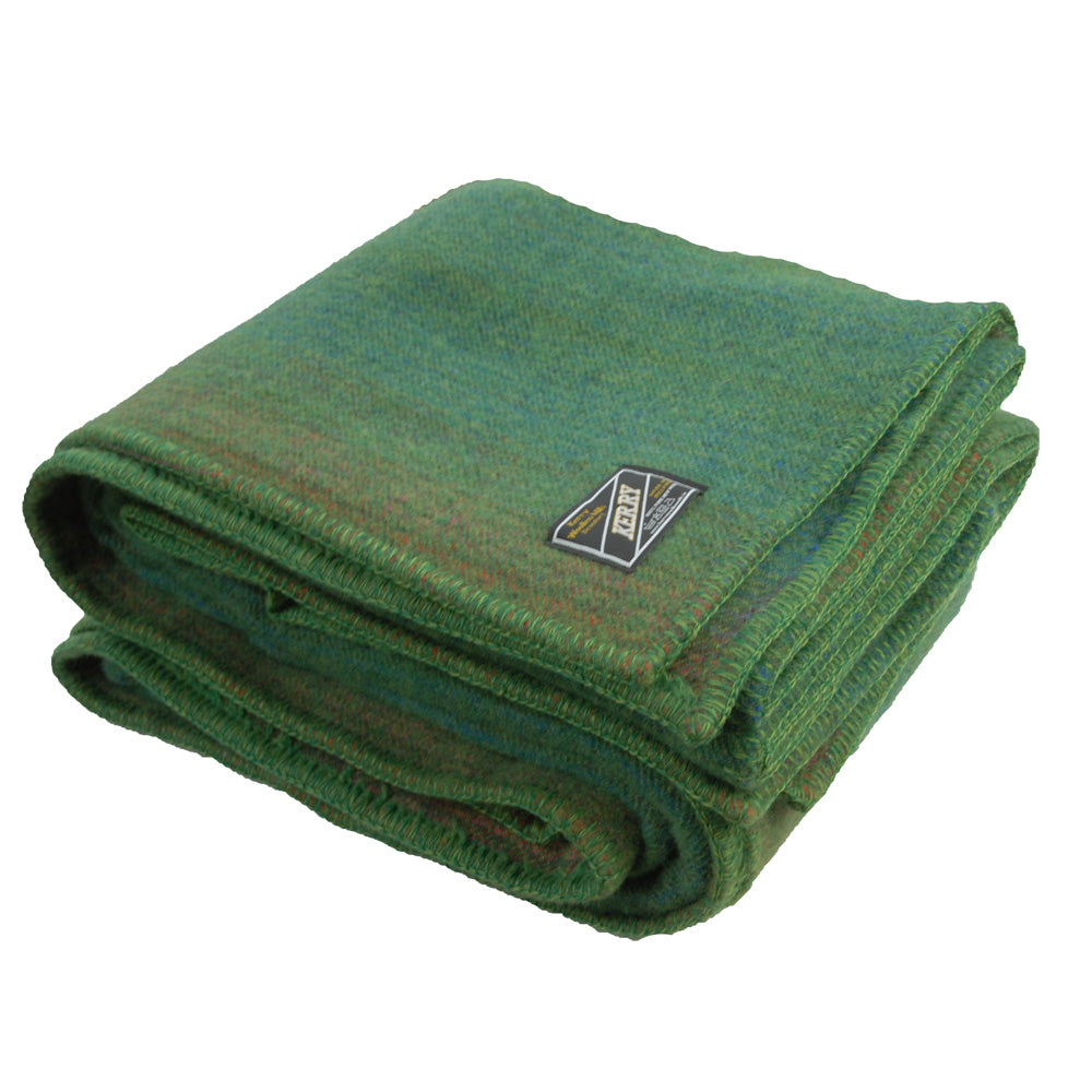 Kerry Wool Evergreen Blanket