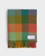 Foxford Kinsale Cashmere and Lambswool Throw - Multicolour