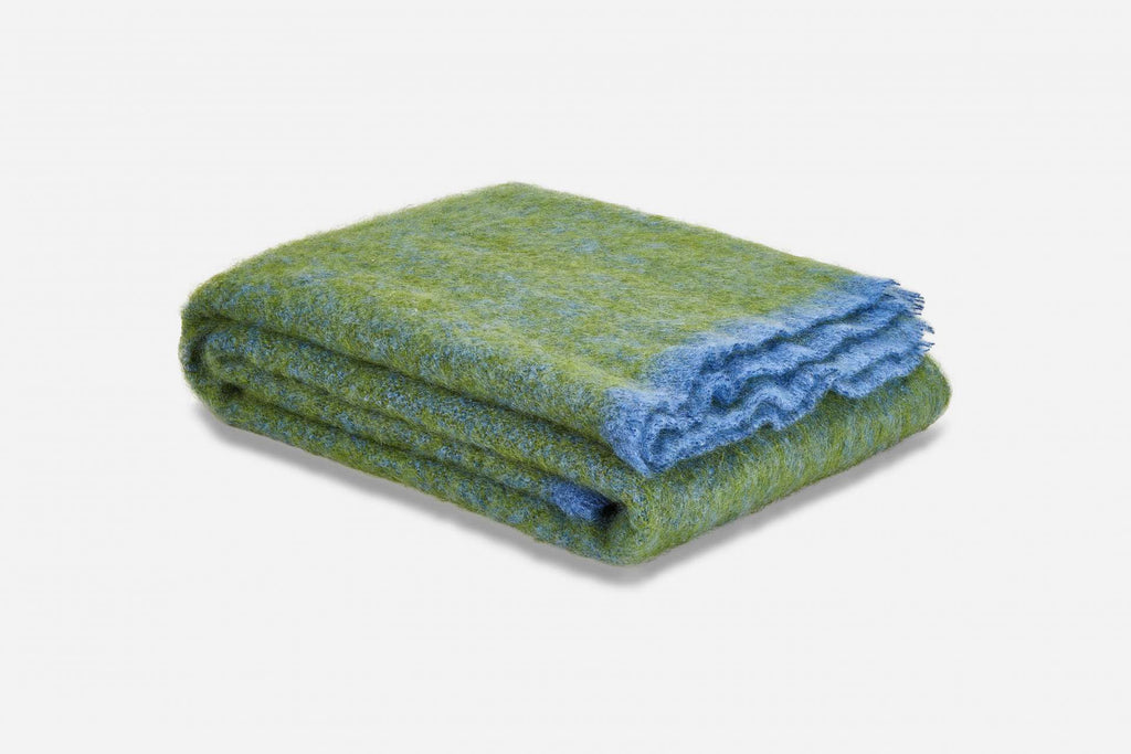 Clash Mohair Throw Blanket Rowan