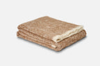 Mooneen Mohair Throw Blanket Cocoa