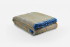 Clash Mohair Throw Blanket Ochre