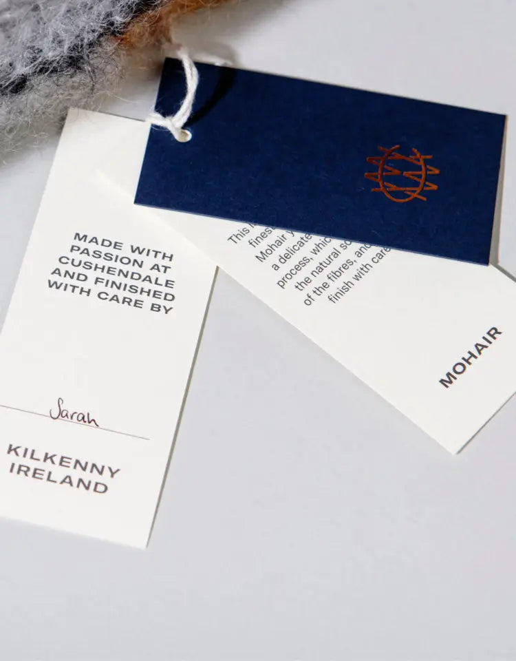 Mooneen Mohair Throw Blanket Fawn