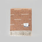 Molloy & Sons Maghera Throw - Rust